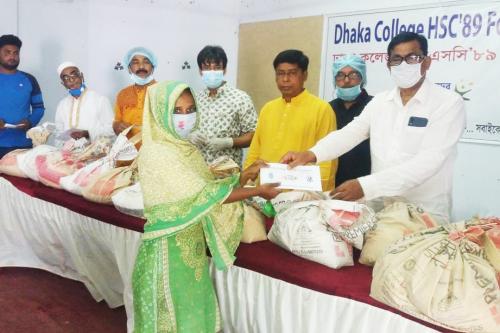 Aid Distribution at Dinajpur